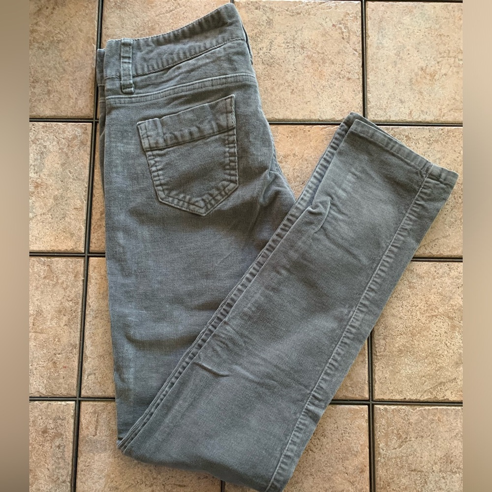 Corduroy skinny jeans